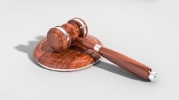 An auction gavel