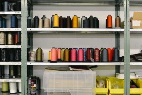 Items on shelves