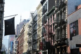 Moving to SoHo: a street in SoHo