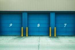 Three storage units