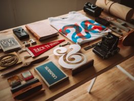 memorabilia on the table