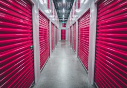pink storage