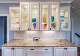 Picture of kitchen cabinets