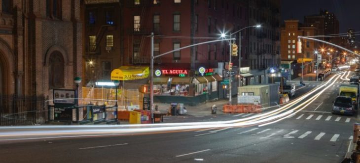 NYC neighborhoods for artists at night