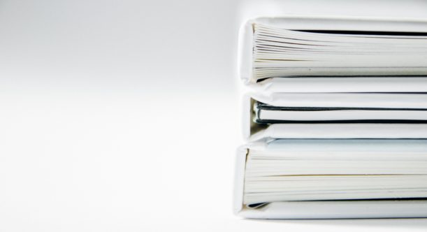 store your office documents in white folders