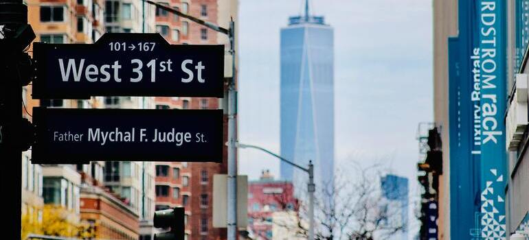 street sign