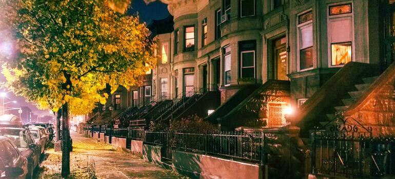 street during the night