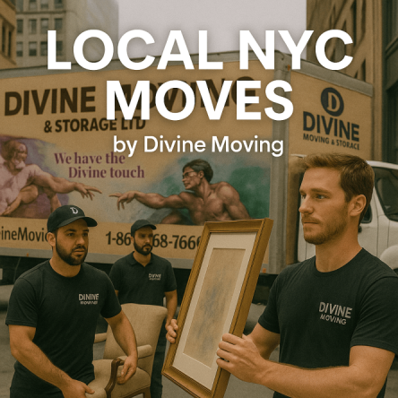 Local NYC Movers | Divine Moving & Storage – Top-Rated NYC Moving Company