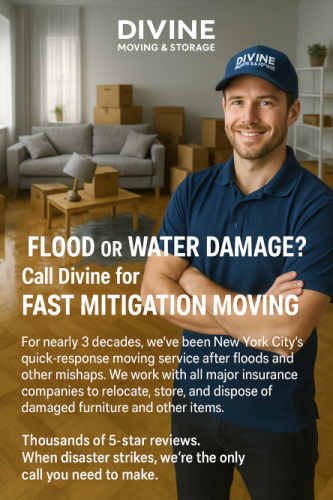 water damage moving